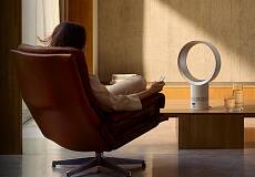 Настольный вентилятор Dyson AM12 (Белый/Серебристый) вилка EU