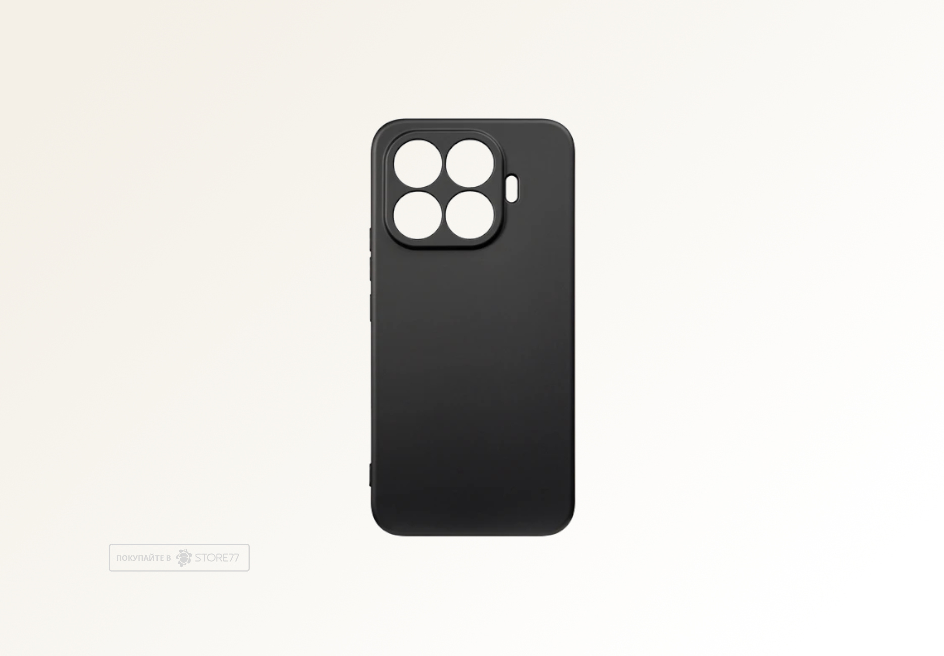 Чехол силиконовый для Xiaomi 17T Pro (Черный)