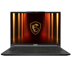 Ноутбук MSI Stealth 16 AI (Intel Core Ultra 7 255H, RTX 5070 8 ГБ, 32/1 ТБ SSD, DOS, RU) цвет: Черный (Black) (A2HWGG-085XRU) 2 года гарантии