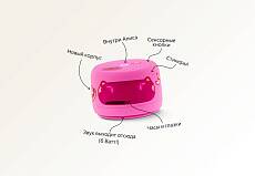 Умная колонка Яндекс.Станция Лайт 2 (Розовая)