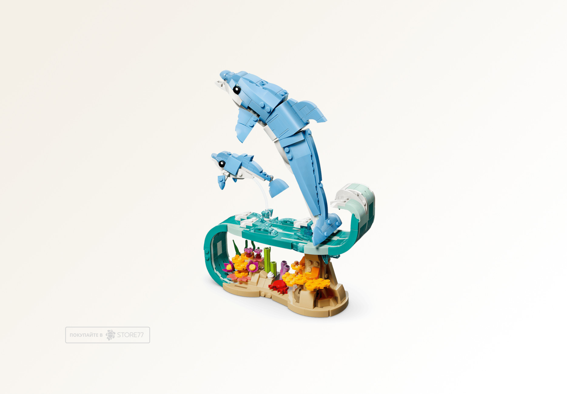 Конструктор LEGO Creator 3 в 1 31385 Красивые дельфины