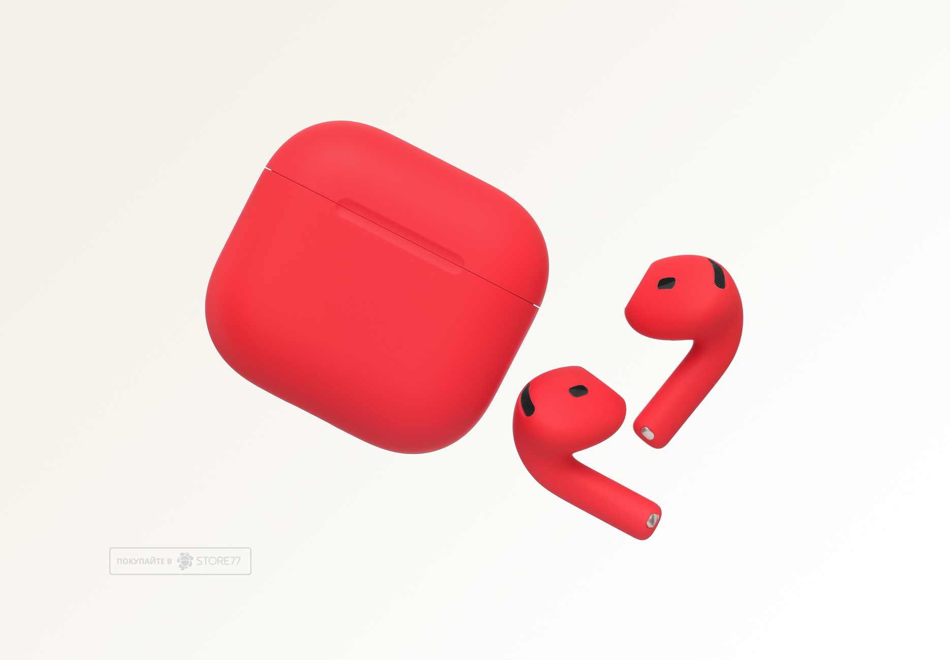 Беспроводные наушники Apple AirPods 4 (Красный)