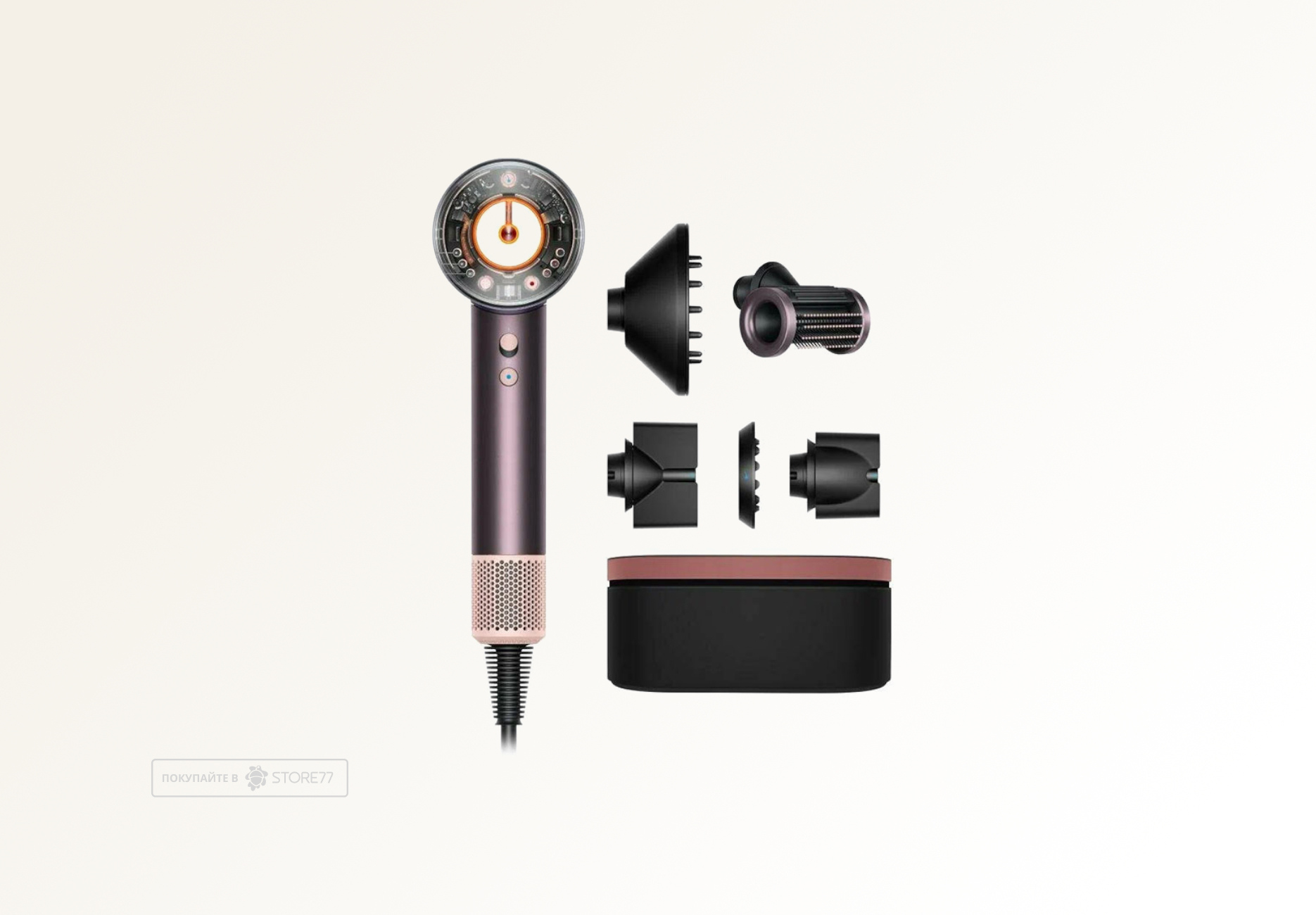 Фен Dyson Supersonic Nural HD16 (Jasper Plum) Вилка EU