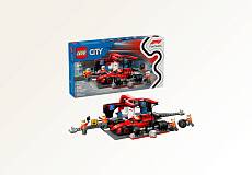 Конструктор LEGO City 60443 Пит-стоп F1 и команда болида Ferrari