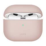 Чехол Uniq для Airpods 3 LINO Liquid silicone (Розовый)