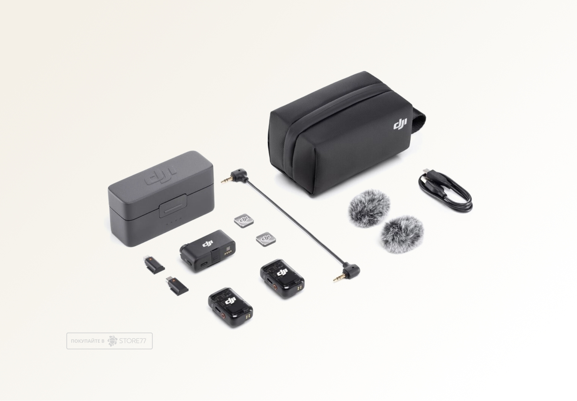 Беспроводной микрофон DJI Mic 2 (2TX + 1RX)