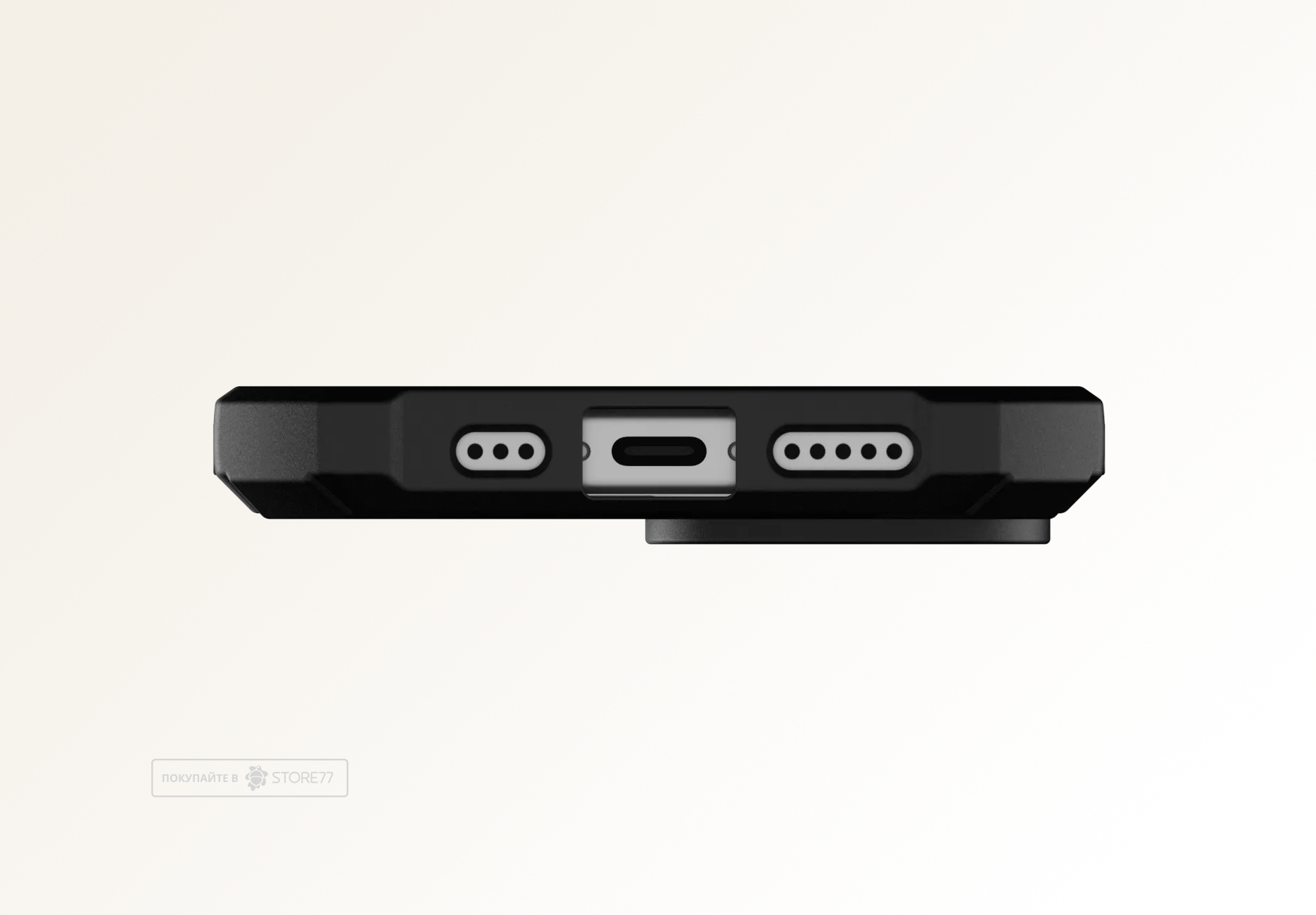 Чехол Uag Essential Armor с поддержкой Mаgsafe для iPhone 15 (Черный)