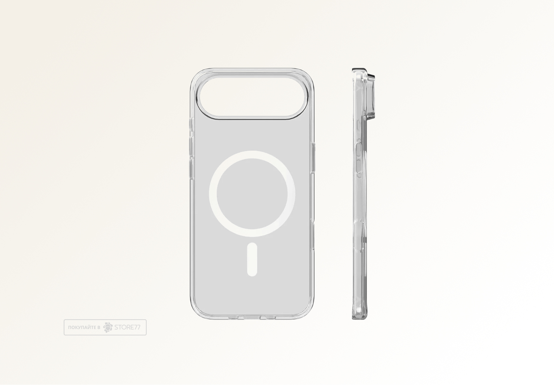 Чехол VLP Diamond Case с поддержкой MagSafe для iPhone Air (Прозрачный)