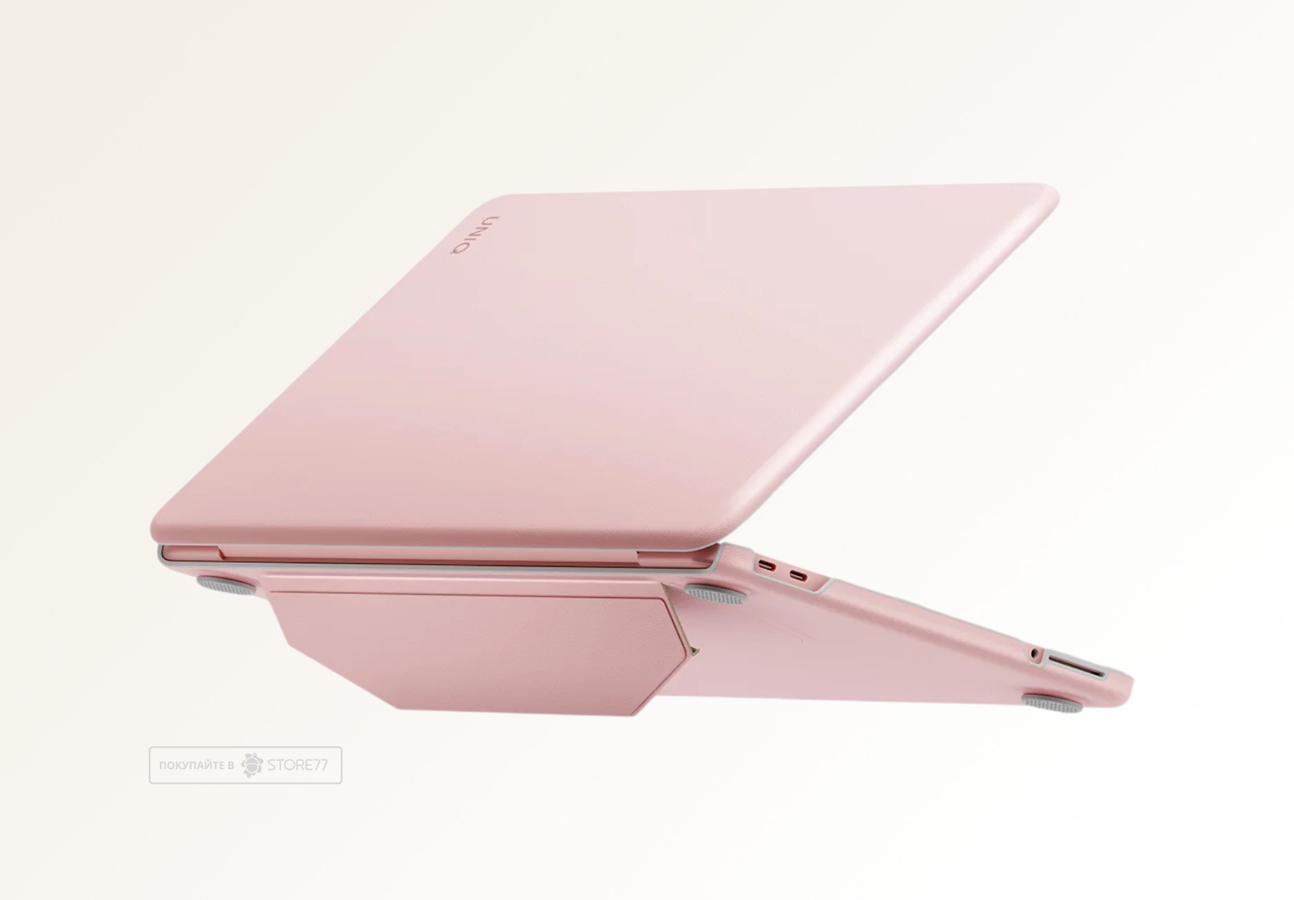 Накладка Uniq Lyden Versa для Macbook Neo 13 (2026) (Розовая)
