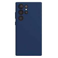 Чехол защитный VLP Aster Case MagSafe для Samsung S24 Ultra (Темно-синий)