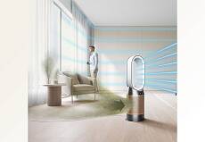 Очиститель воздуха Dyson HP09 Hot Cool Formaldehyde (Белый/Золотой)