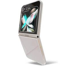 Чехол защитный VLP Crystal Case для Samsung Galaxy Z Flip 5 (Прозрачный)