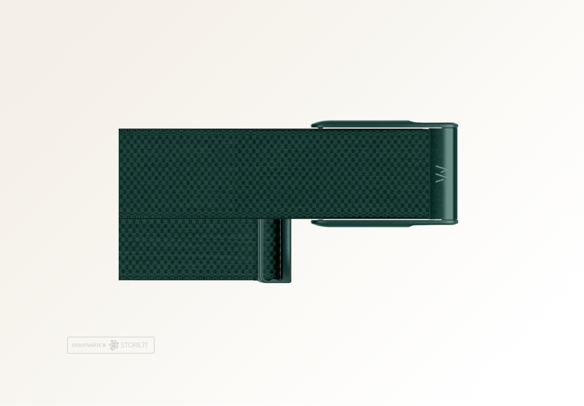 Ремешок плетеный для браслета Whoop MG LIFE SuperKnit, цвет: изумрудный (Emerald)