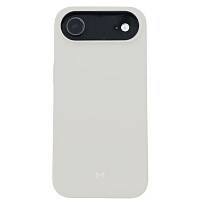 Чехол Magssory Silicone Case с поддержкой MagSafe для iPhone Air (Бежевый)