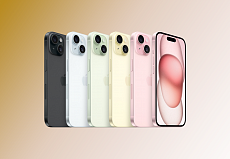Телефон Apple iPhone 15 128 ГБ, Dual sim (две SIM-карты), цвет: желтый (Yellow)