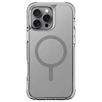 Чехол Uniq Combat Stone для iPhone 16 Pro с поддержкой MagSafe (Серый)