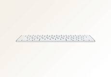 Клавиатура Apple Magic Keyboard Bluetooth USB-C с Touch ID (Белая)