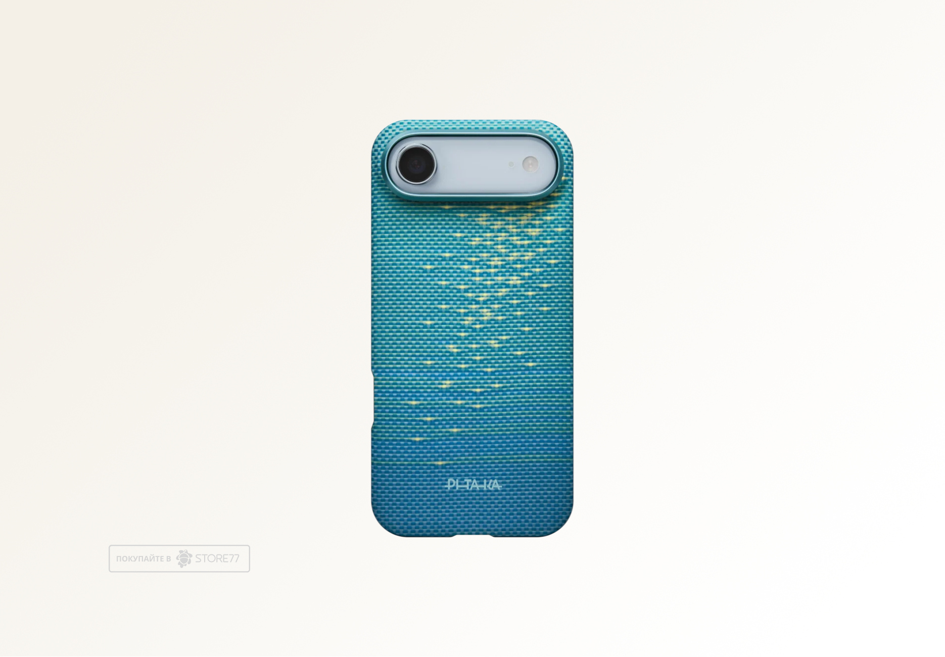 Чехол Pitaka Ultra-Slim Case для iPhone Air, принт: синий/звезды (Lucid Blue)