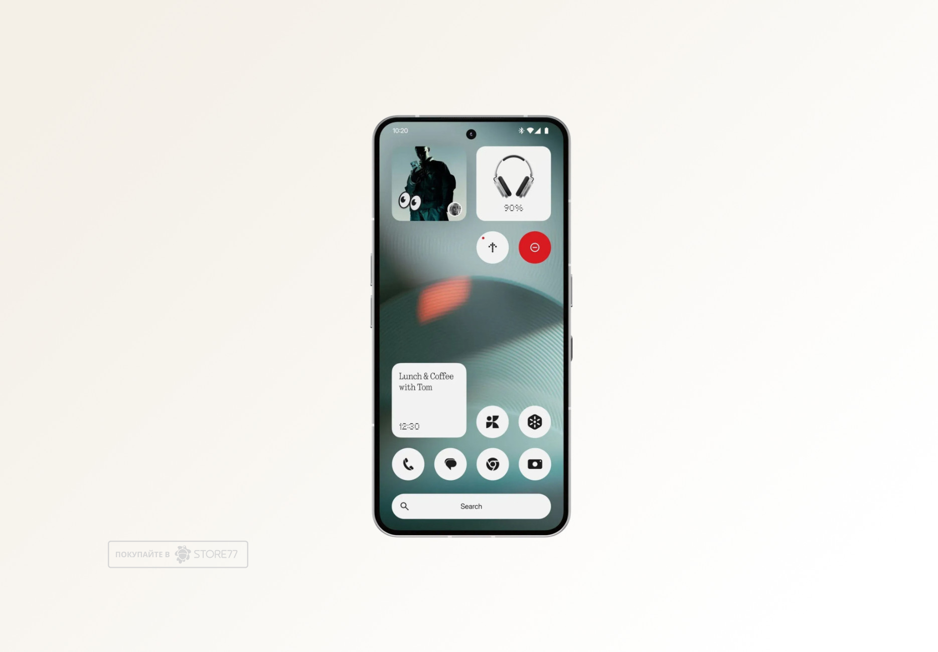 Телефон Nothing Phone (3) 12/256 ГБ (Белый)