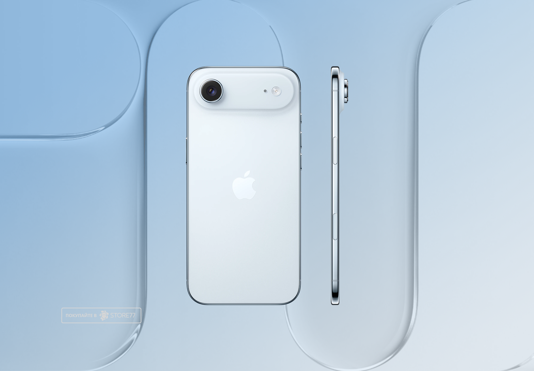 Телефон Apple iPhone Air 512 ГБ, eSim (электронная SIM-карта), цвет: небесно-голубой (Sky Blue)