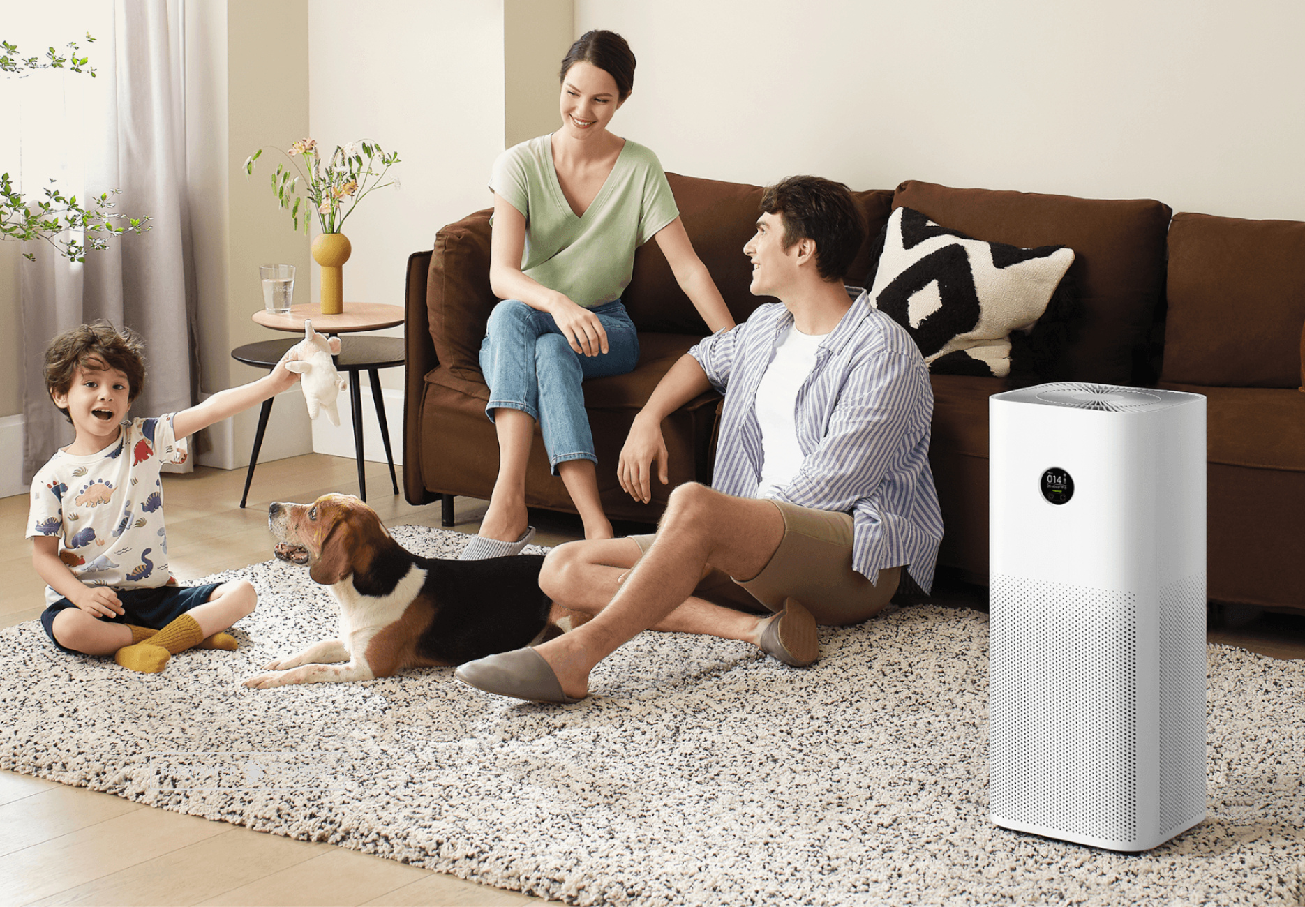 Очиститель воздуха Xiaomi Smart Air Purifier 4 Pro (Белый)