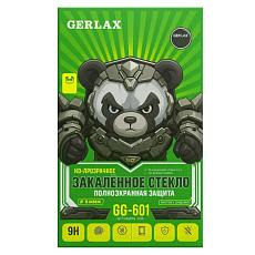 Защитное стекло Gerlax 9Н для iPhone 17 Pro Max (С черной рамкой)