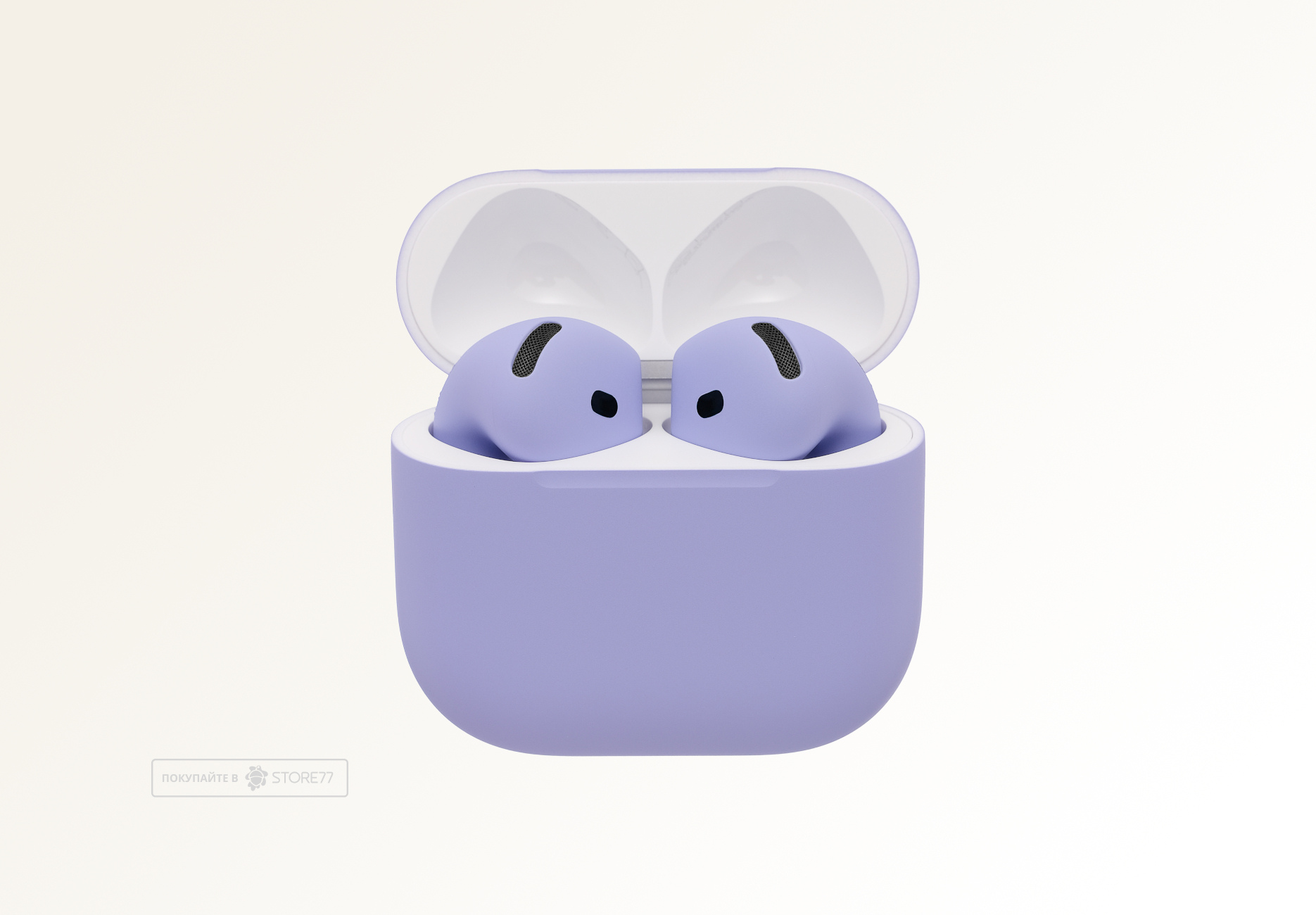 Беспроводные наушники Apple AirPods 4 с шумоподавлением (Лавандовый)