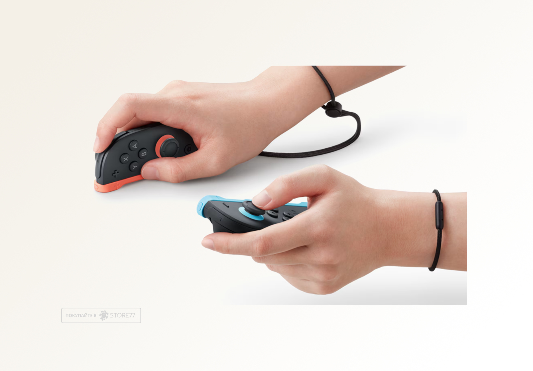 Геймпад Nintendo Switch 2 Joy-Con 2 (Синий/Красный)