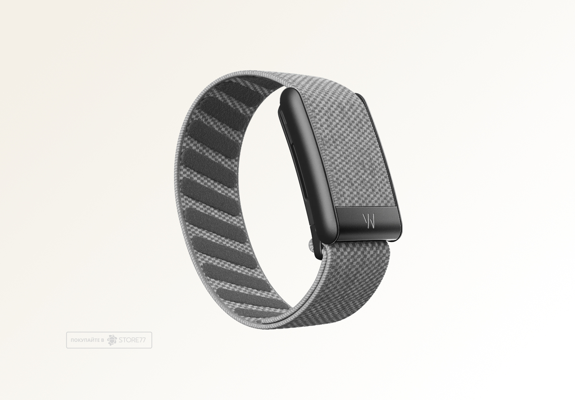 Ремешок плетеный для браслета Whoop 5.0 (ONE, PEAK) SuperKnit, цвет: графитовый (Graphite)