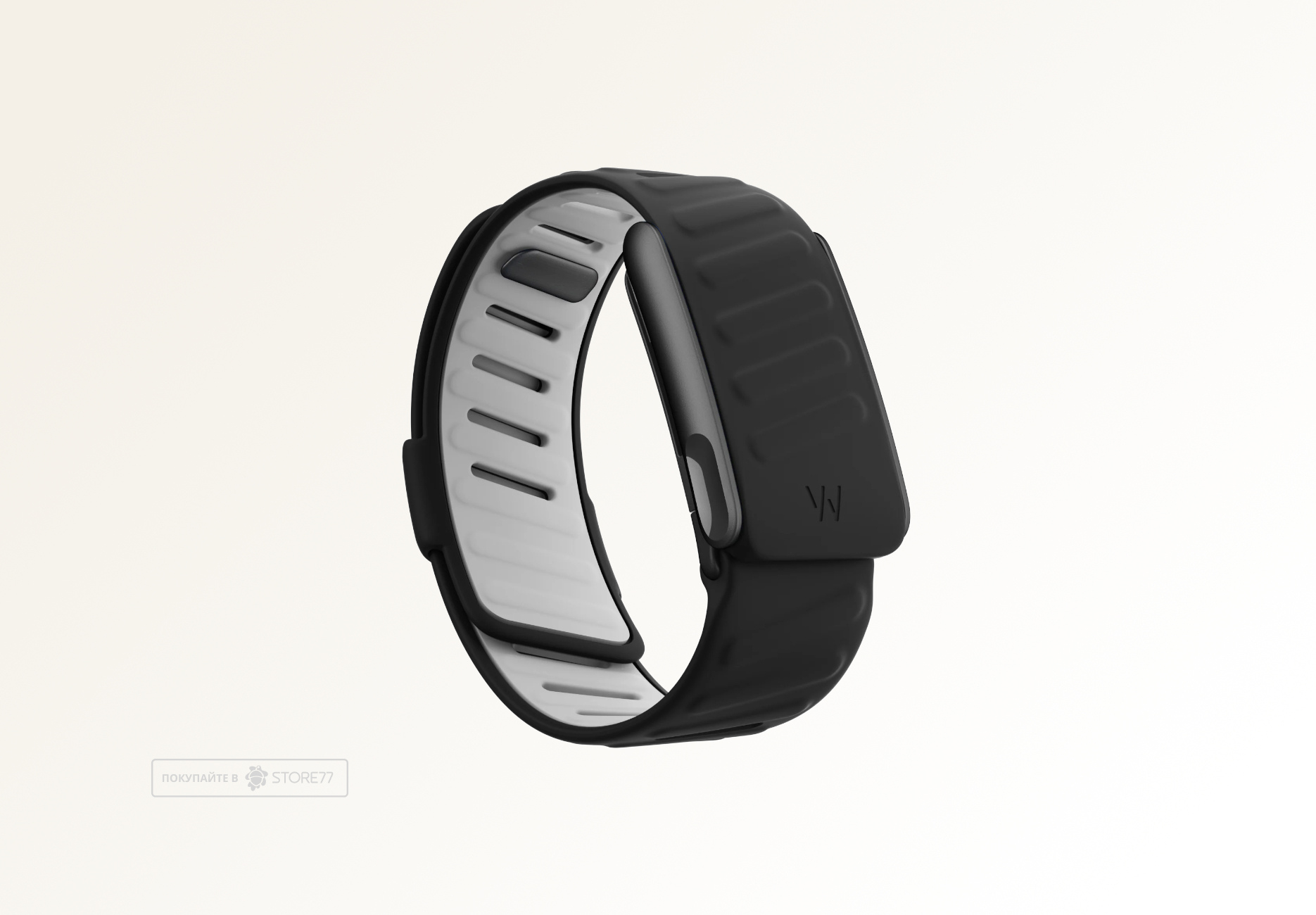 Спортивный ремешок для браслета Whoop MG LIFE SportFlex, цвет: черно-серый (Gravity)