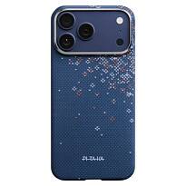 Чехол Pitaka Ultra-Slim Case Sakura Hours для iPhone 17 Pro/18 Pro, цвет: синие сумерки (Nightfall Blue)