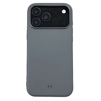 Чехол Magssory Silicone Case MagSafe для iPhone 17 Pro Max (Grey)