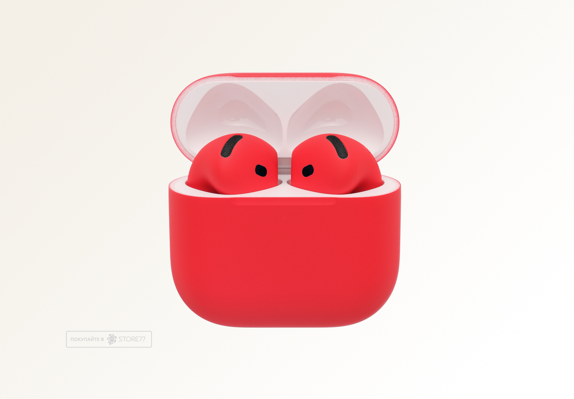 Беспроводные наушники Apple AirPods 4 (Красный)