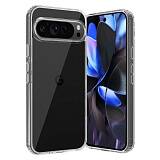 Чехол силиконовый для Google Pixel 9 Pro XL (Прозрачный)