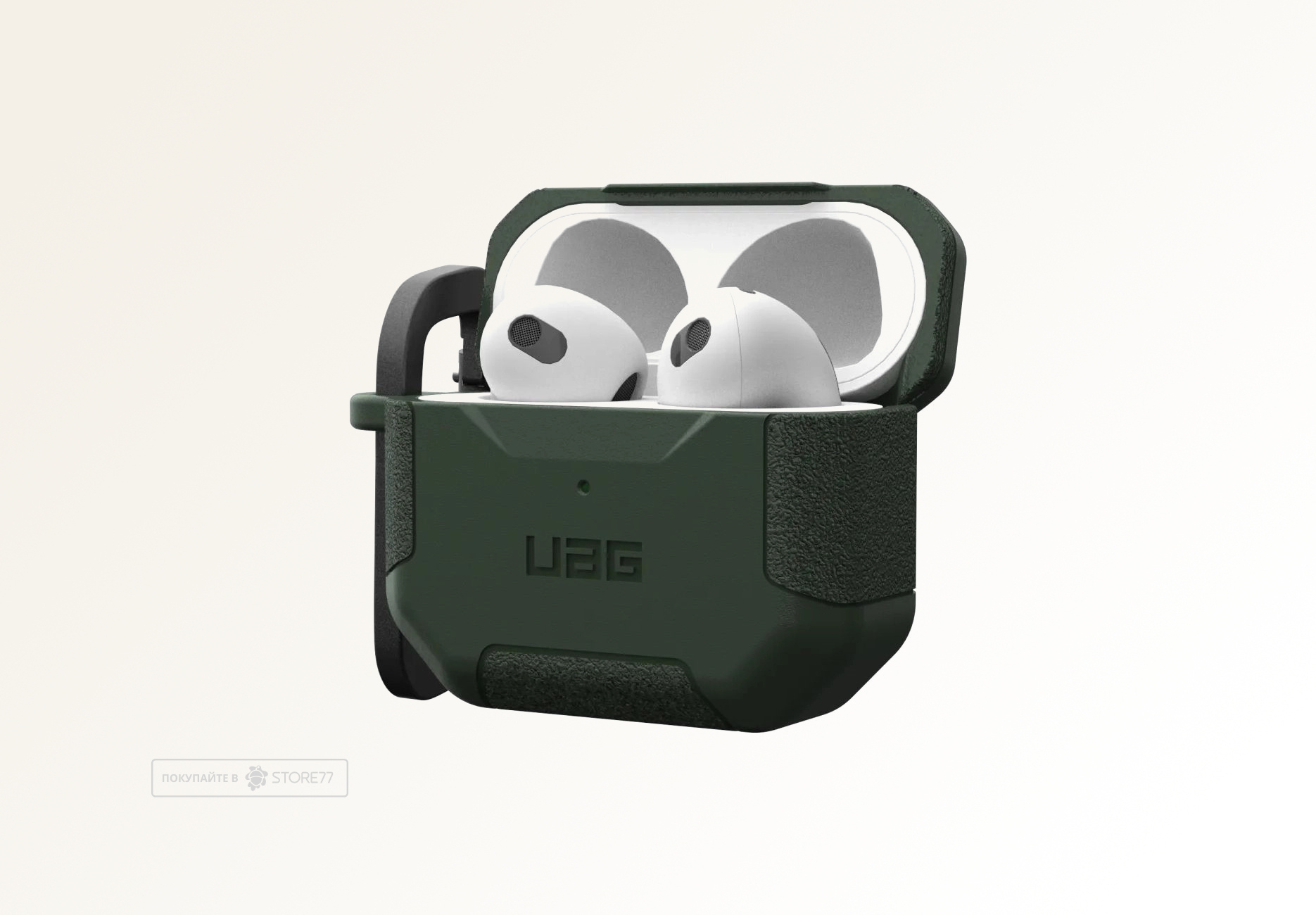 Чехол UAG Scout Case для AirPods 3 (Оливковый)