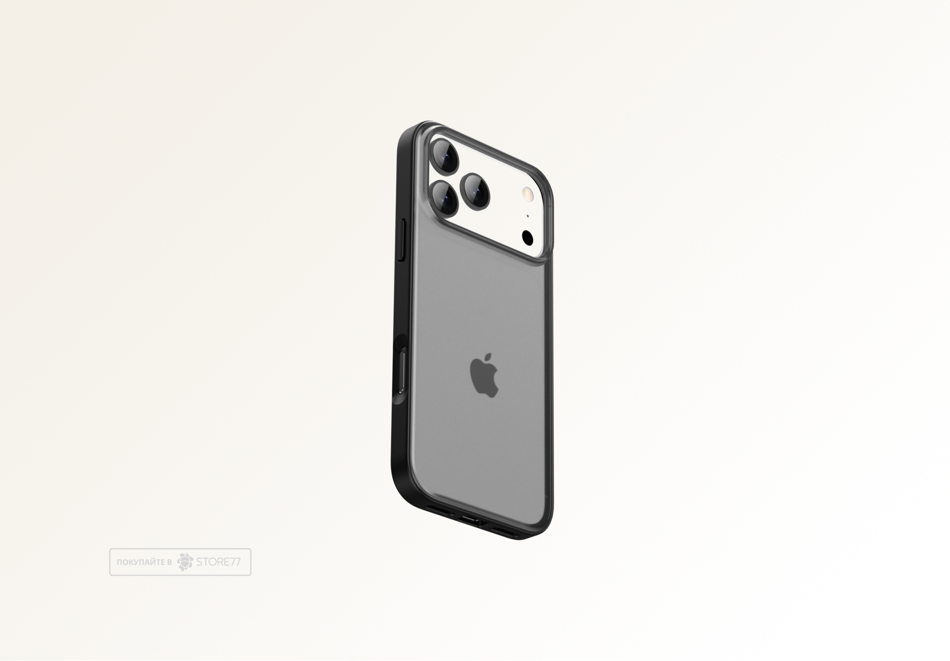 Чехол Gurdini Shockproof для iPhone 17 Pro противоударный (Черный)