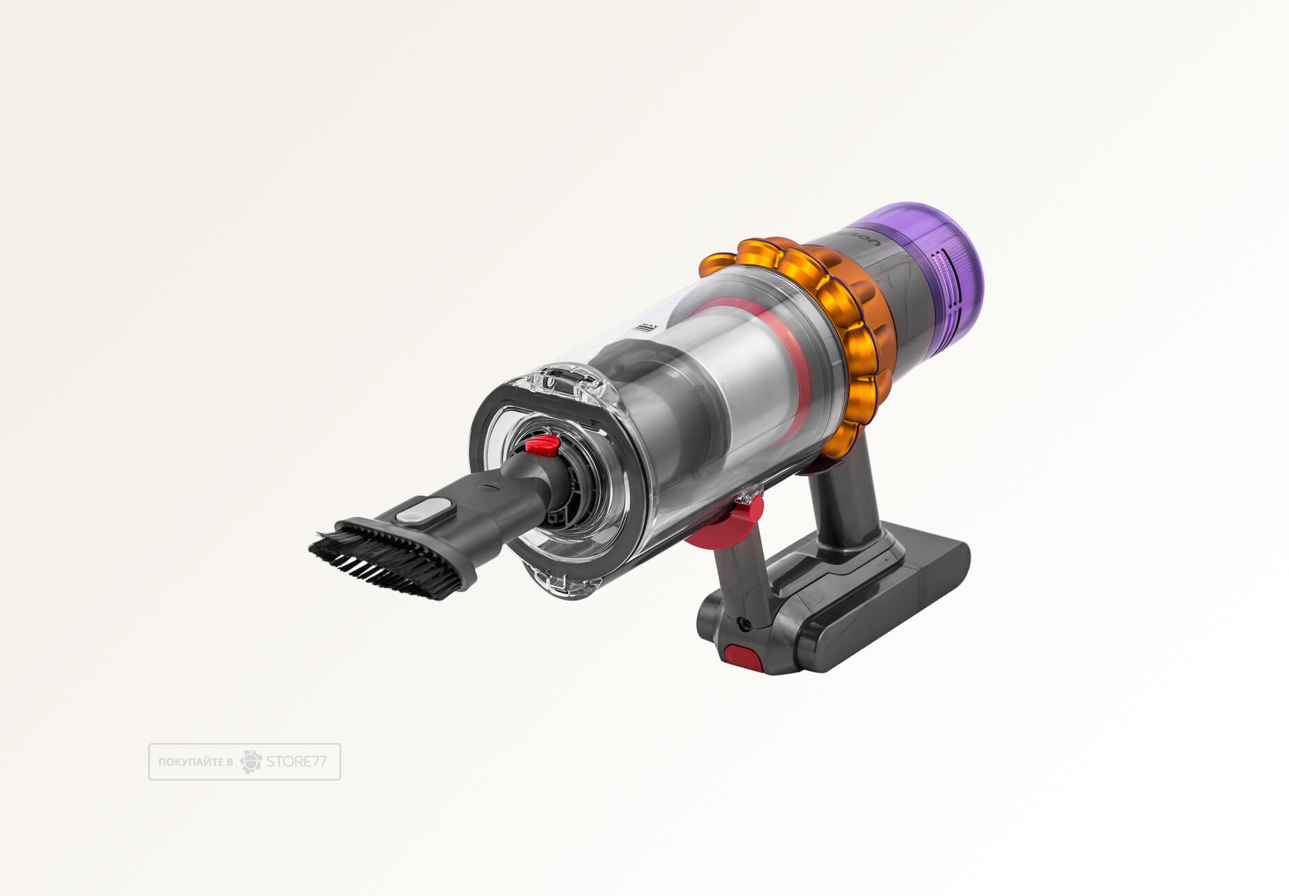 Беспроводной пылесос Dyson V15 Detect Absolute SV47 (Серый/Золотой) Вилка EU