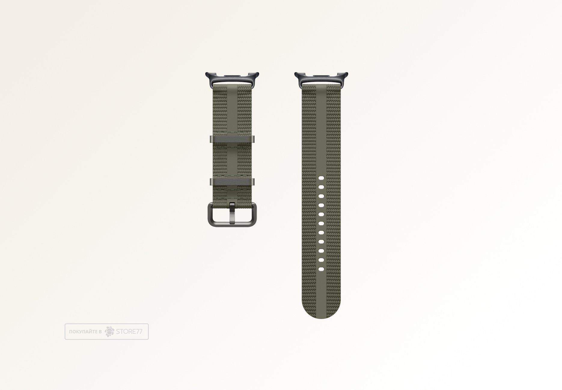 Ремешок Samsung Athleisure для Galaxy Watch 9/8/8 Classic, размер M/L (Зеленый)