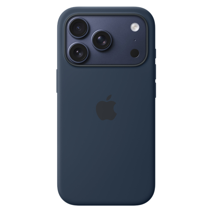 Чехол Apple Silicone Case MagSafe для iPhone 17 Pro (Midnight) Чехол Apple Silicone Case MagSafe для iPhone 17 Pro (Midnight)