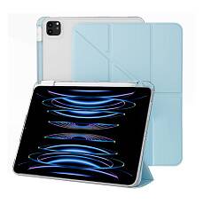 Чехол книжка iPad Air 10.9”/Air 11"/ Pro 11" Gurdini Origami Case (Небесно-голубой)