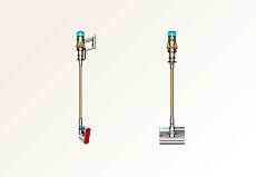Беспроводной пылесос Dyson V12s Detect Slim Submarine Complete (Золотой/Золотой)