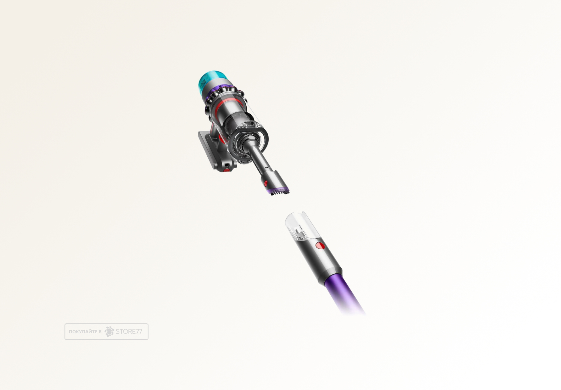 Беспроводной пылесос Dyson Gen5 Detect Absolute SV23 (Фиолетовый/Никель) Вилка EU