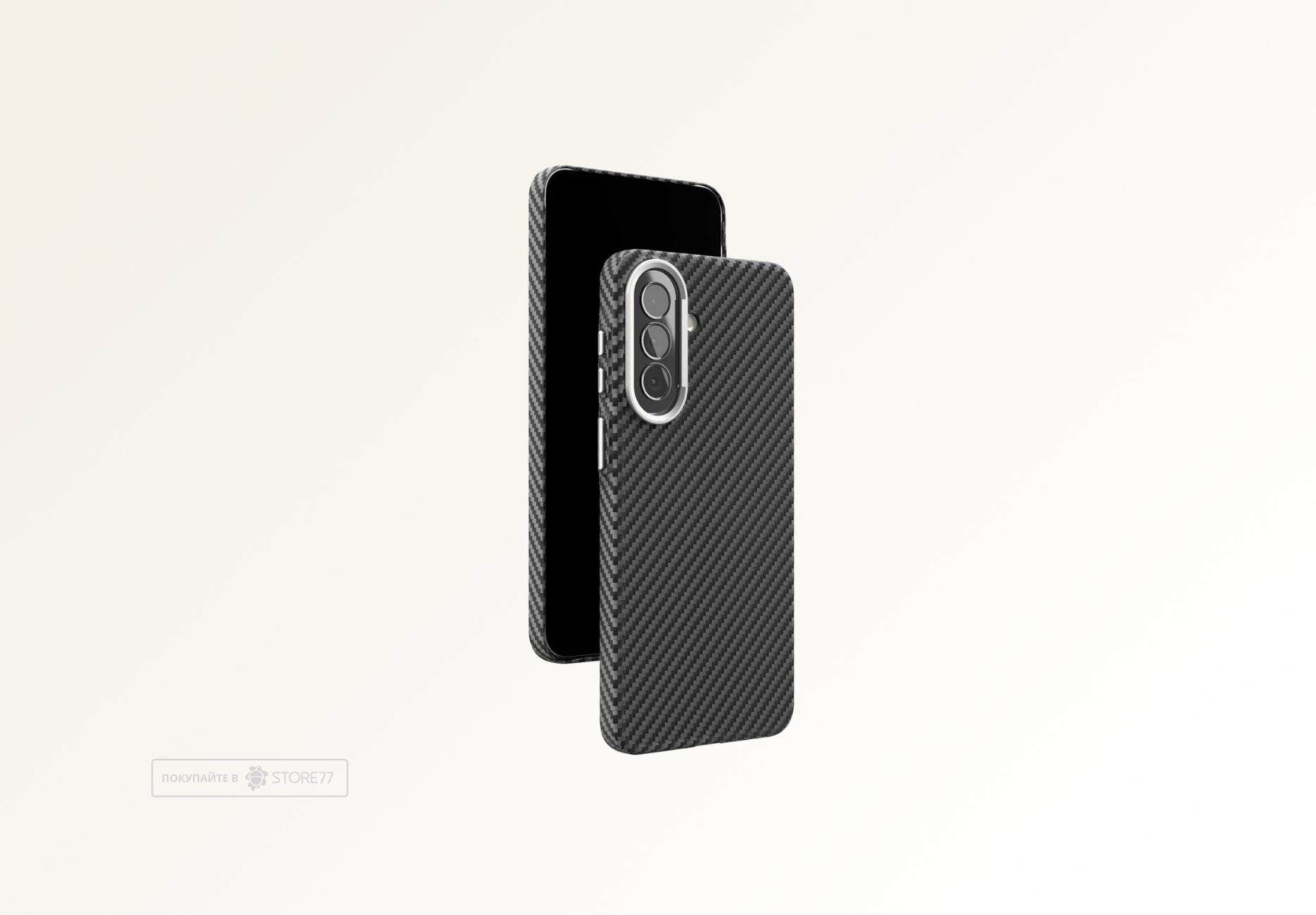 Чехол VLP Grid Case для Samsung Galaxy A37 (Черный)