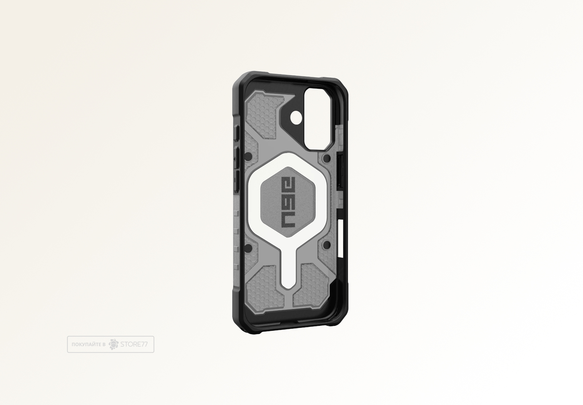 Чехол Uag Pathfinder Clear MagSafe для iPhone 17 (Ash)