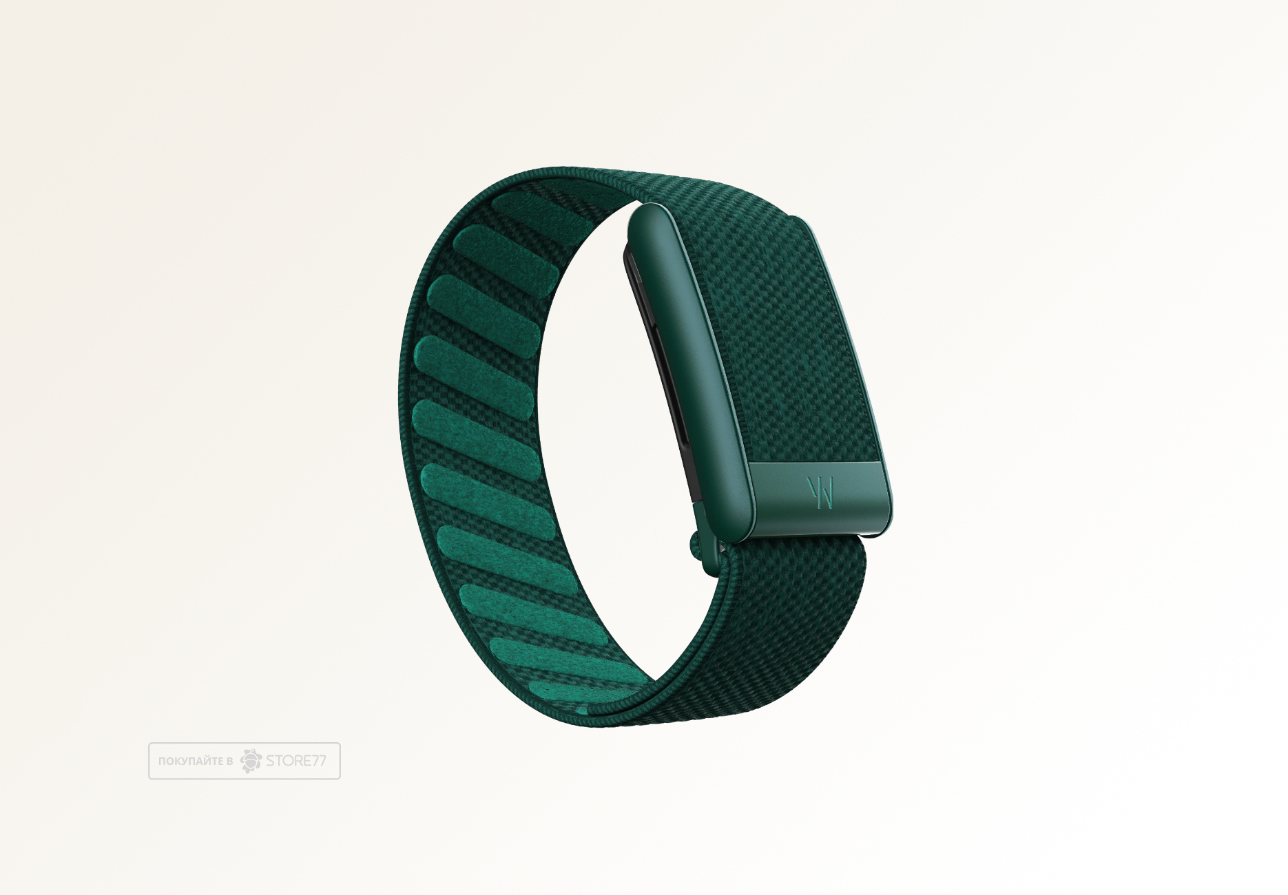 Плетёный ремешок для браслета Whoop 5.0 (ONE, PEAK) SuperKnit Band (Emerald)