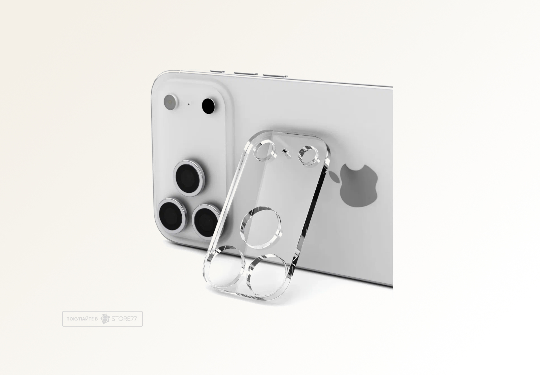 Защитное стекло VLP для камеры iPhone 17 Pro Max (Без рамки) Защитное стекло VLP для камеры iPhone 17 Pro Max (Без рамки)