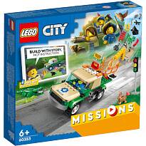 Конструктор LEGO City 60353 Миссии по спасению диких животных
