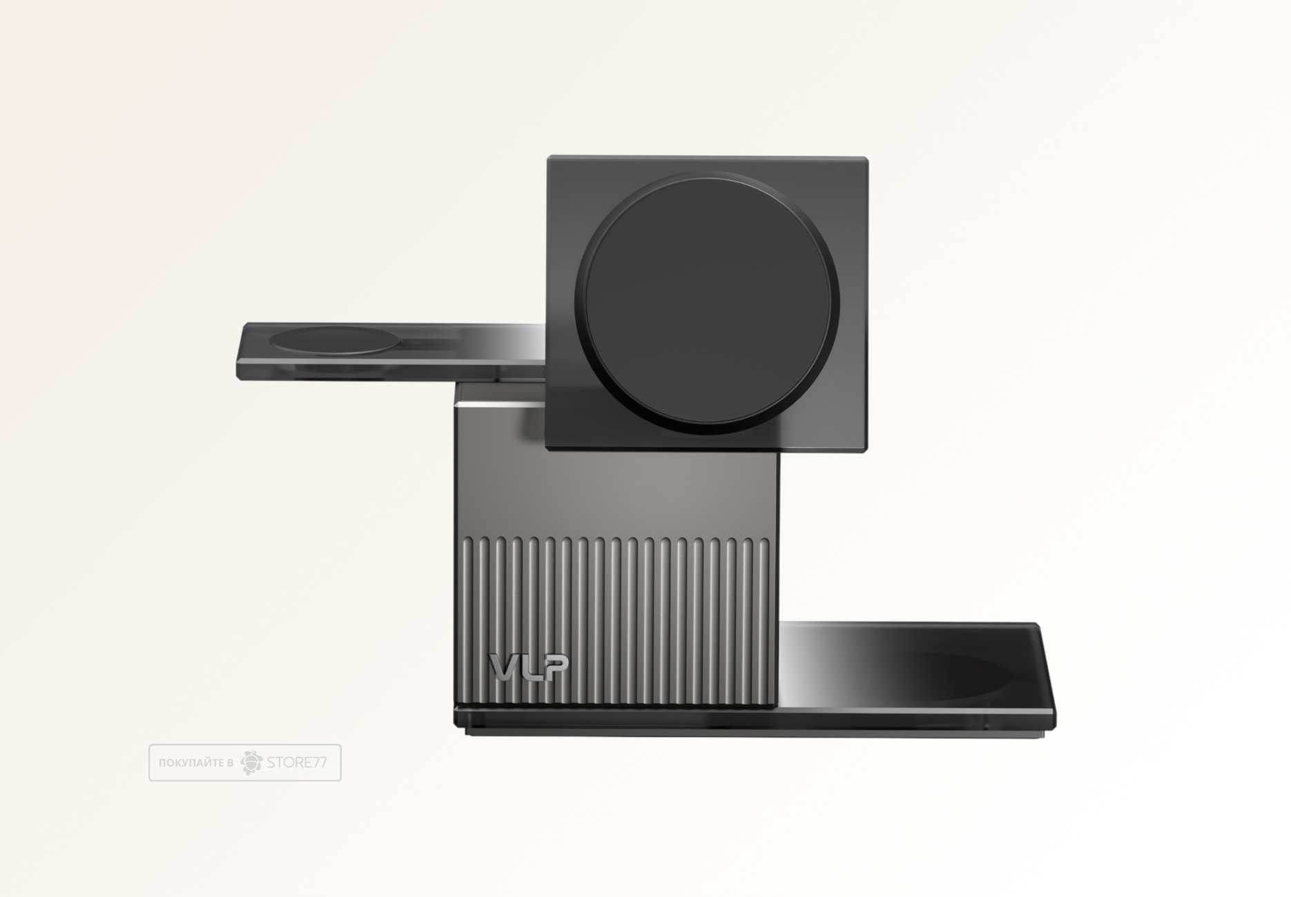 Беспроводное зарядное устройство VLP Neo Phantom для Apple Qi2.2 (Серое)
