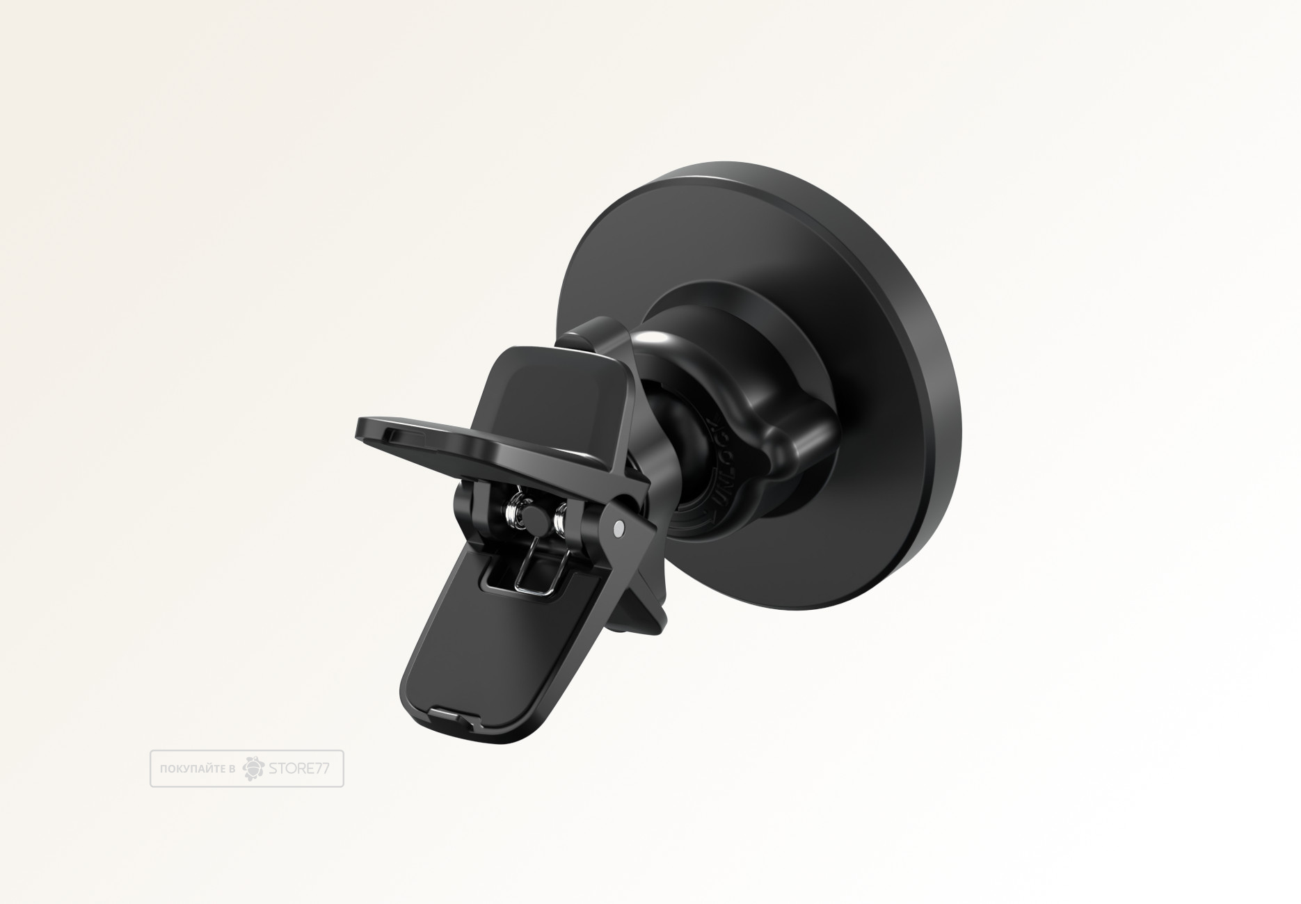 Автомобильный держатель VLP Lite Snap Charge с поддержкой MagSafe, Qi2 15 Вт (Черный)