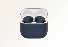 Беспроводные наушники Apple AirPods 5 беспроводная зарядка чехла (Темно-синий)